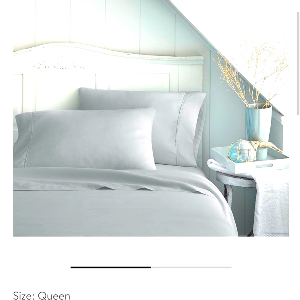 Queens Microfiber sheet set, 4 Pcs - NEW